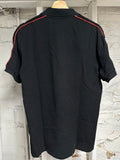 Givenchy Black Zip Polo Sz XXL (Fits L)