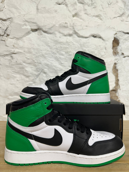 Air Jordan 1 High Lucky Green Sz 7Y