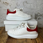 Alexander Mcqueen Red Tab White Sneaker Sz 9 (42) No Box