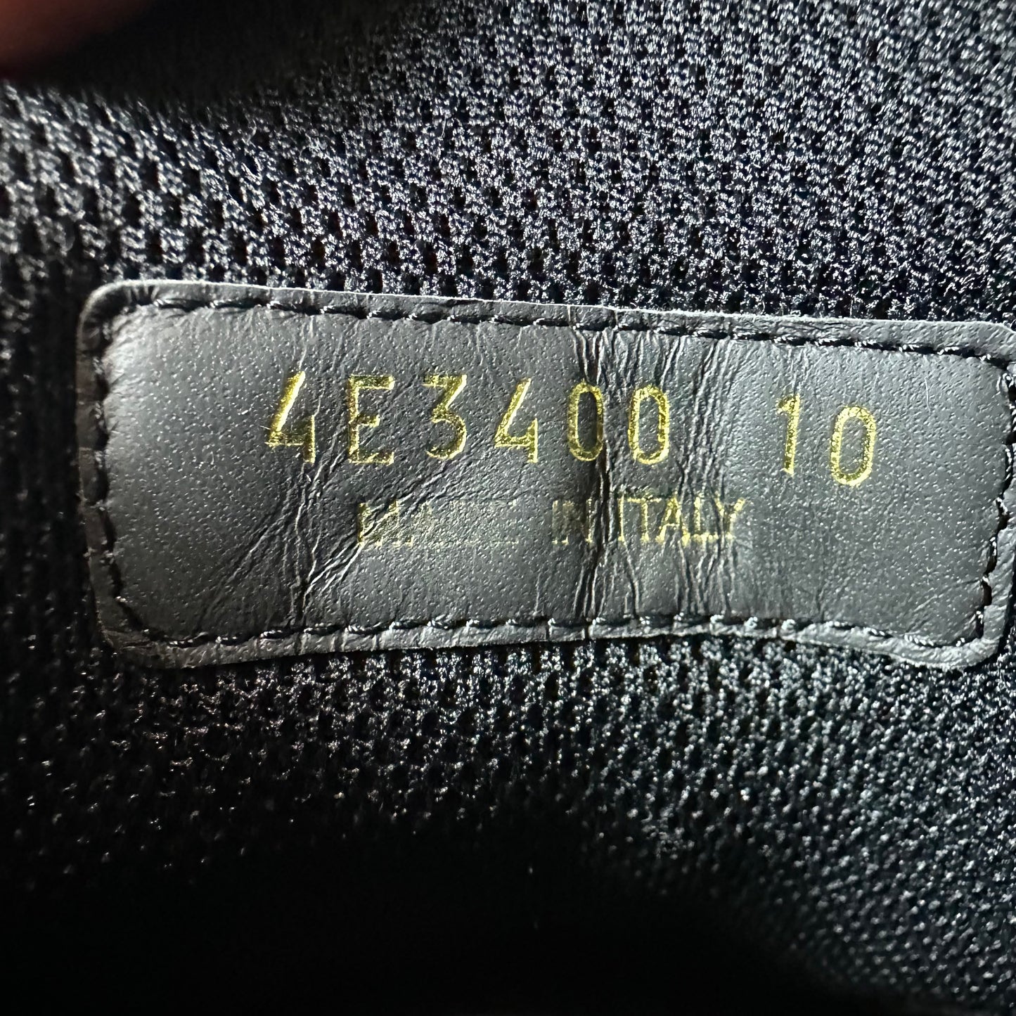Prada Americas Cup Triple Black Patent Sneaker Sz 10