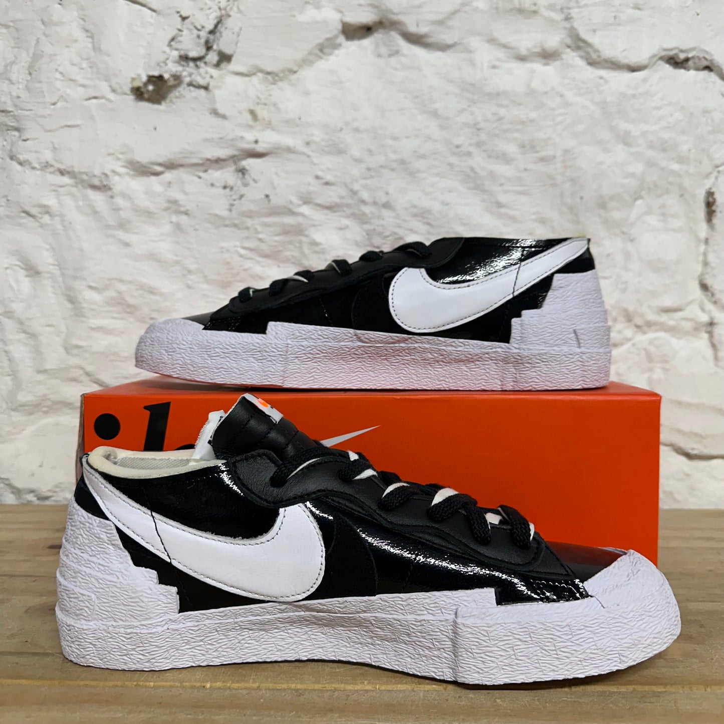 Nike Blazer 77 Sacai White Black Sz 10 DS