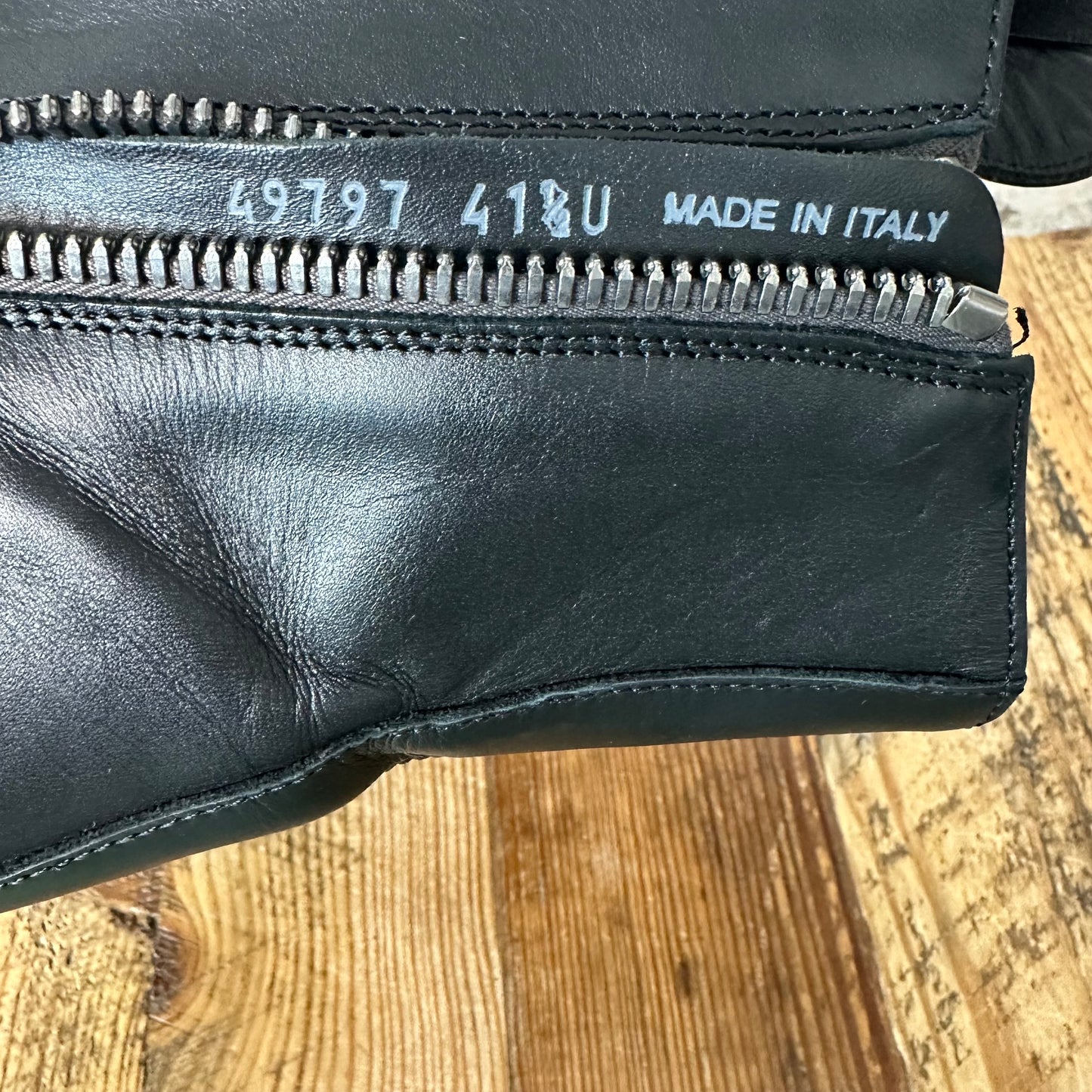 Rick Owens High TVHKB Jumbo Lace Black Milk Sneaker Sz 8.5 (41.5)