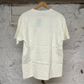 Gucci Green Red Flash Logo T-shirt Cream Sz M