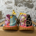 Dolce Gabbana Multicolor Patchwork NS1 Sneaker Sz 5 (37)