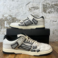 Amiri Grey Black Skeleton White Cream Sneaker Sz 12 (45)