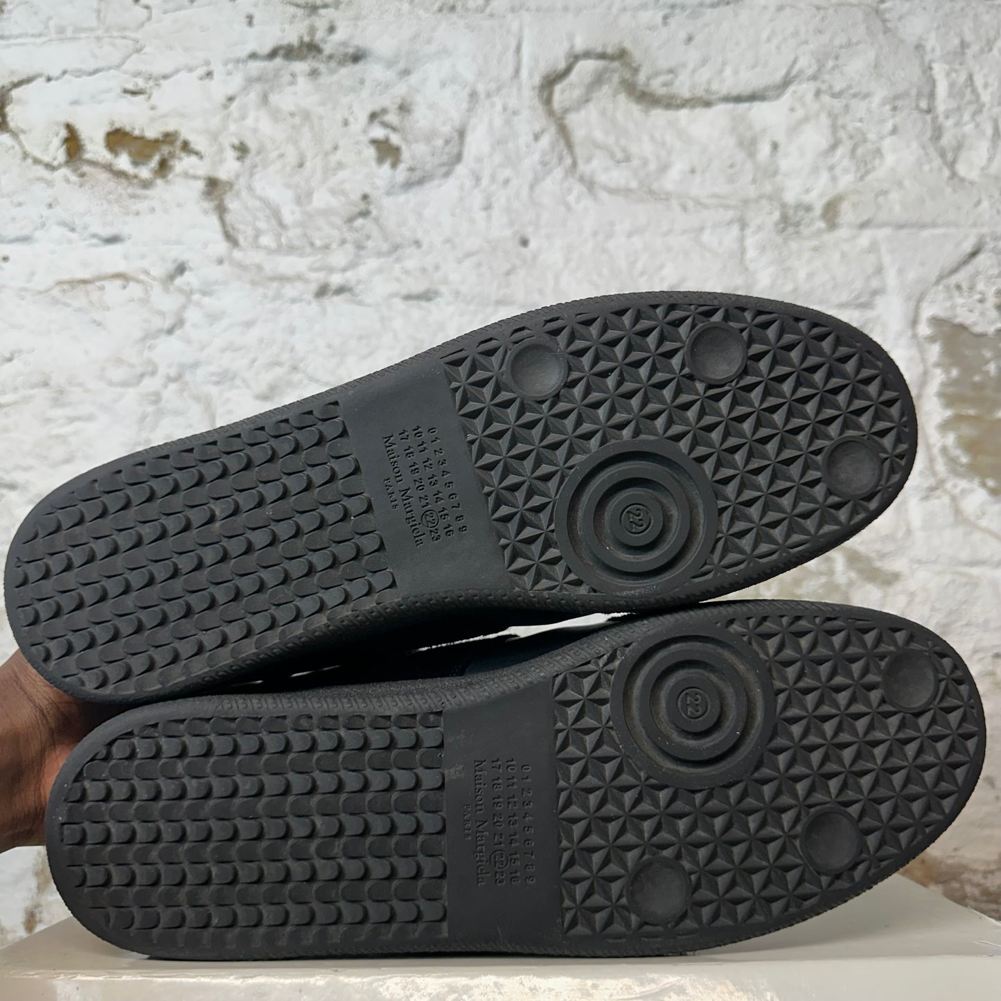 Maison Margiela Replica Triple Black Sneaker Sz 14 (47)