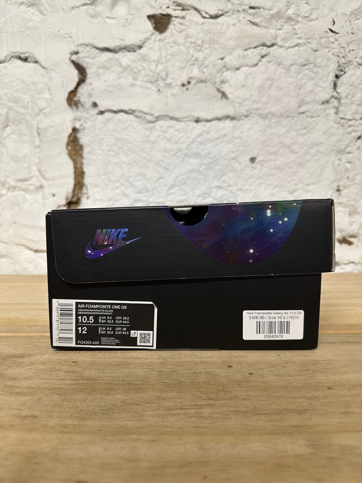 Nike Air Foamposite One Galaxy Sz 10.5 DS