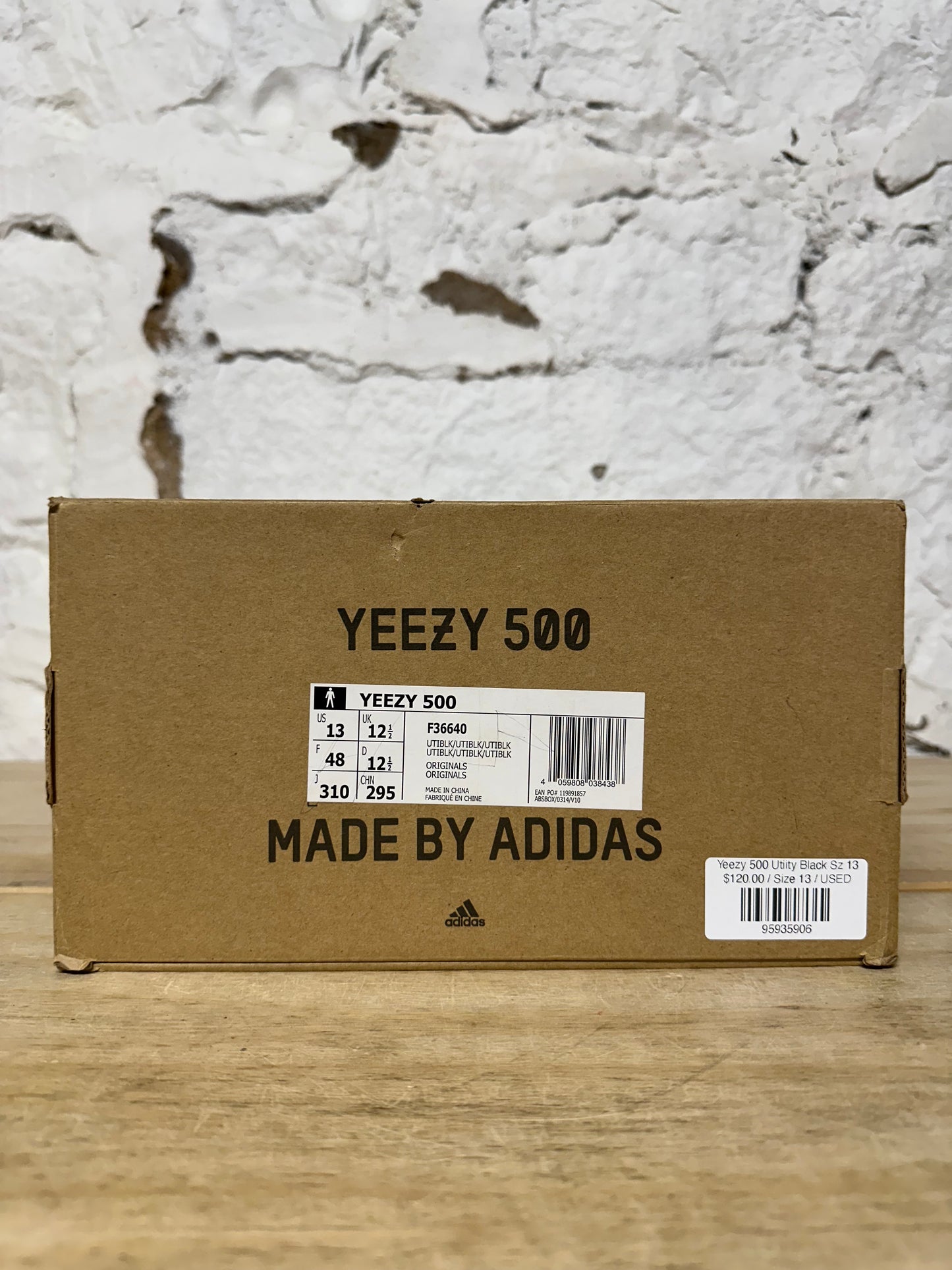 Yeezy 500 Utiity Black Sz 13