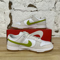 Nike Dunk Low White Bright Cactus Sz 8.5 (10W) DS