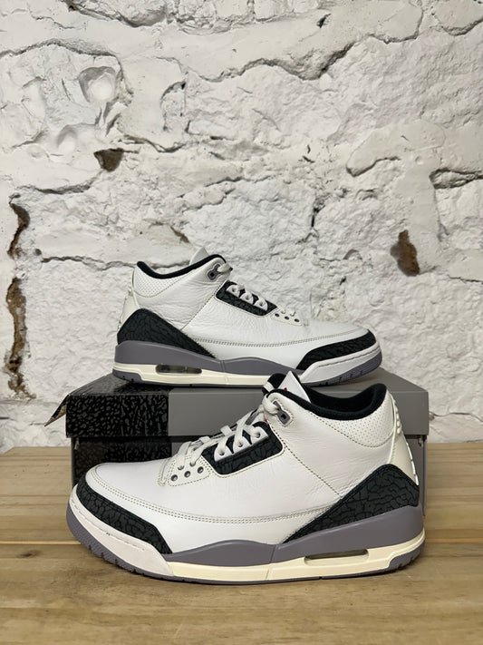 Air Jordan 3 Cement Grey Sz 11.5