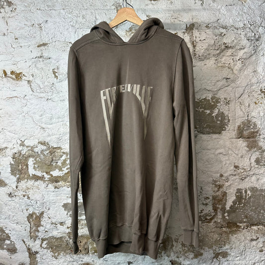 Rick Owens Dust Pearl Porterville Hoodie Sz S