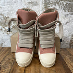 Rick Owens Jumbo Lace Puffer Dark Pink Milk High Sz 13 (46)