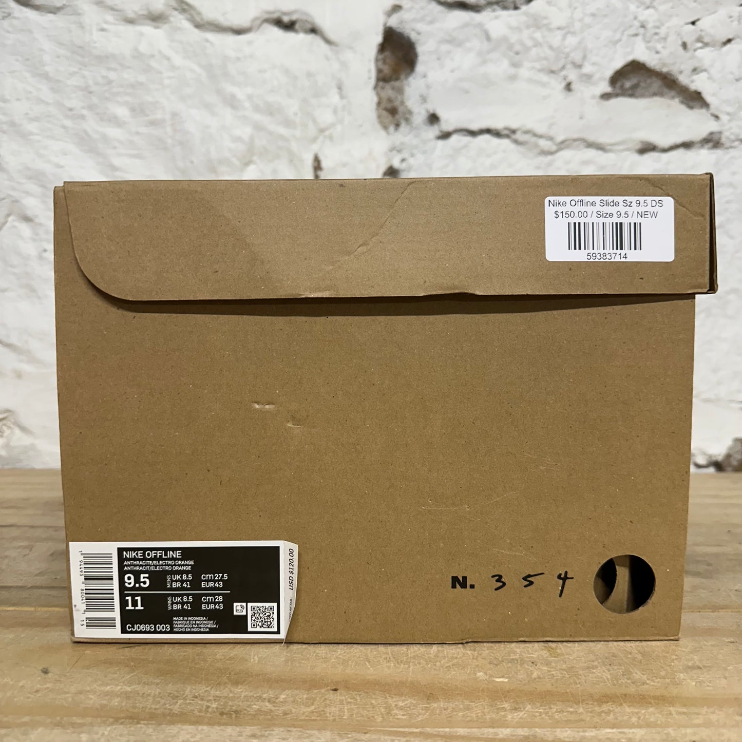 Nike Offline Slide Sz 9.5 DS