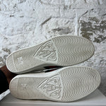Gucci Gold Guccy Spell White Ace Sneaker Sz 10 No Box