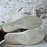 Gucci Gold Guccy Spell White Ace Sneaker Sz 10 No Box