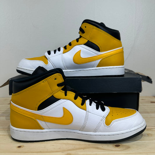 Air Jordan 1 Mid University Gold Sz 13