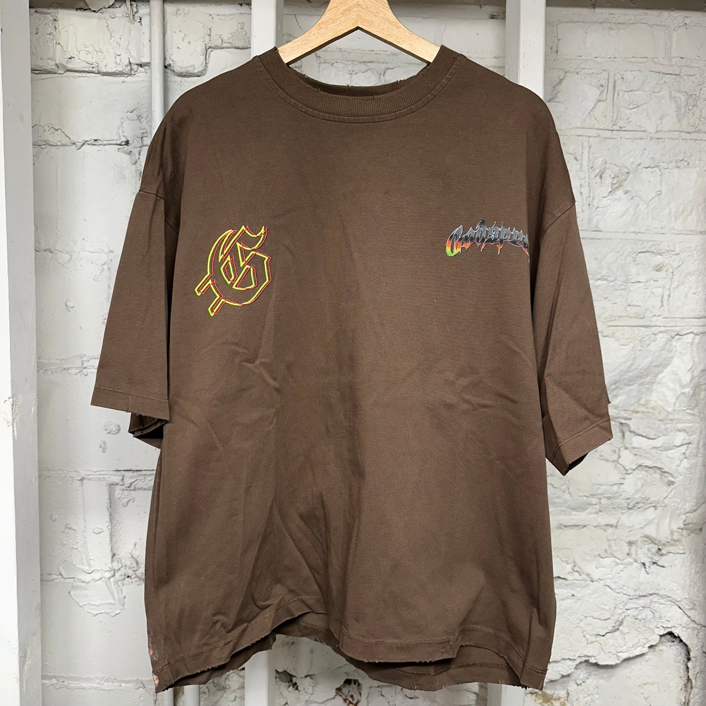 Godspeed Manifested Brown T-Shirt Sz M