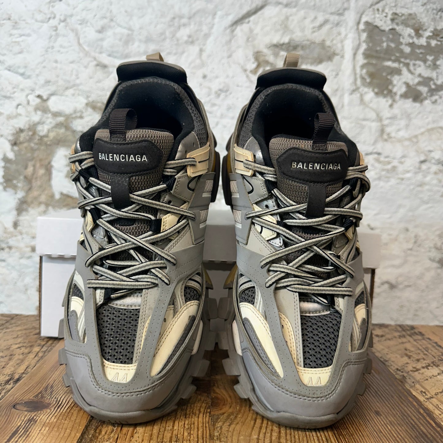 Balenciaga Track Runner Triple Grey Sneaker Sz 11 (44)