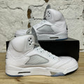 Air Jordan 5 White Metallic (2026) Sz 13