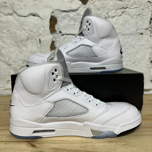 Air Jordan 5 White Metallic (2026) Sz 13