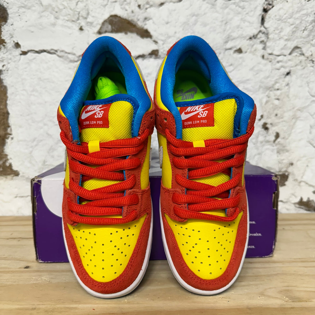 Nike SB Dunk Low Bart Simpson Sz 5.5