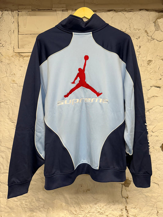 Supreme Jordan Tricot Track Jacket Sz XL