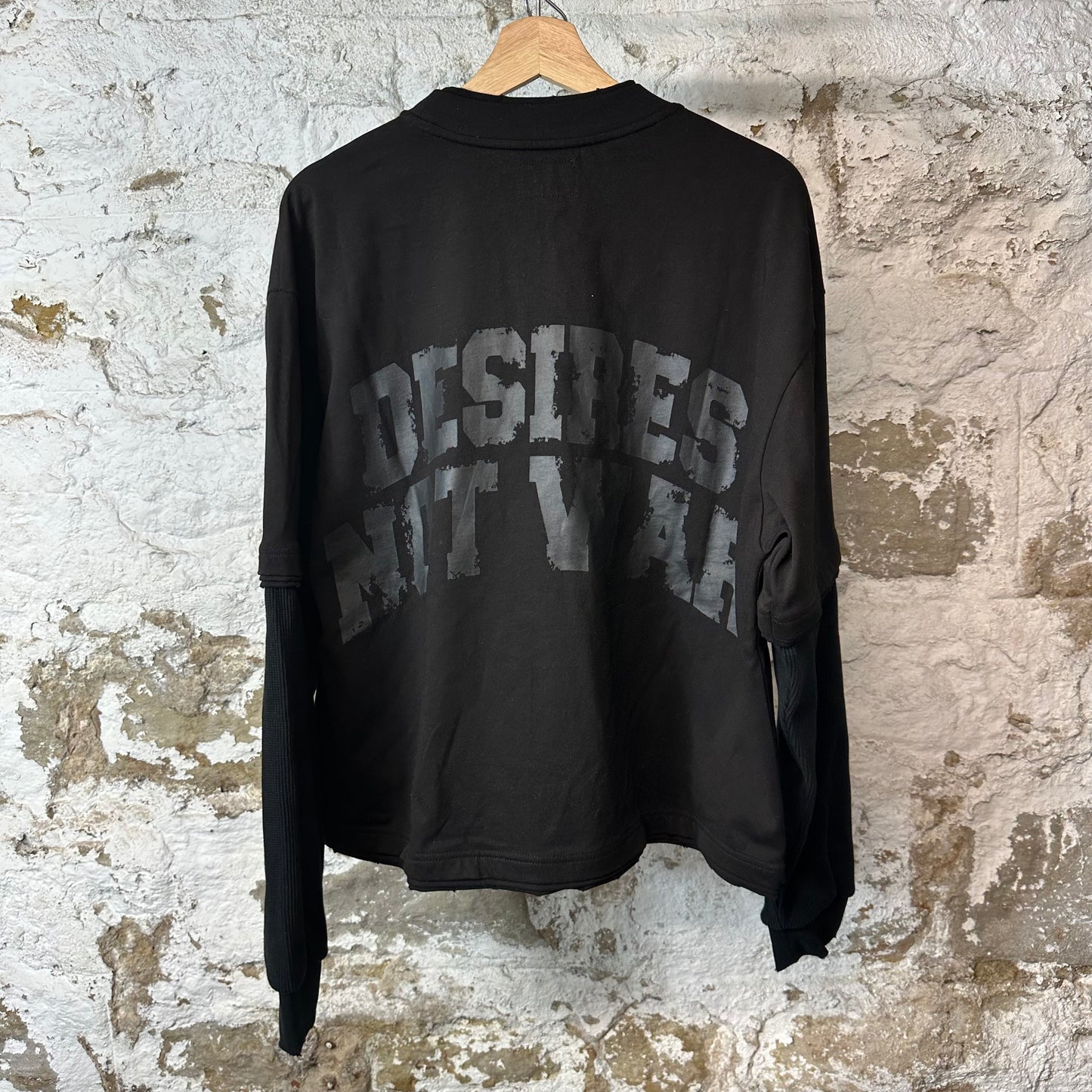 Bottega Desires War Thermal L/s Black Sz M