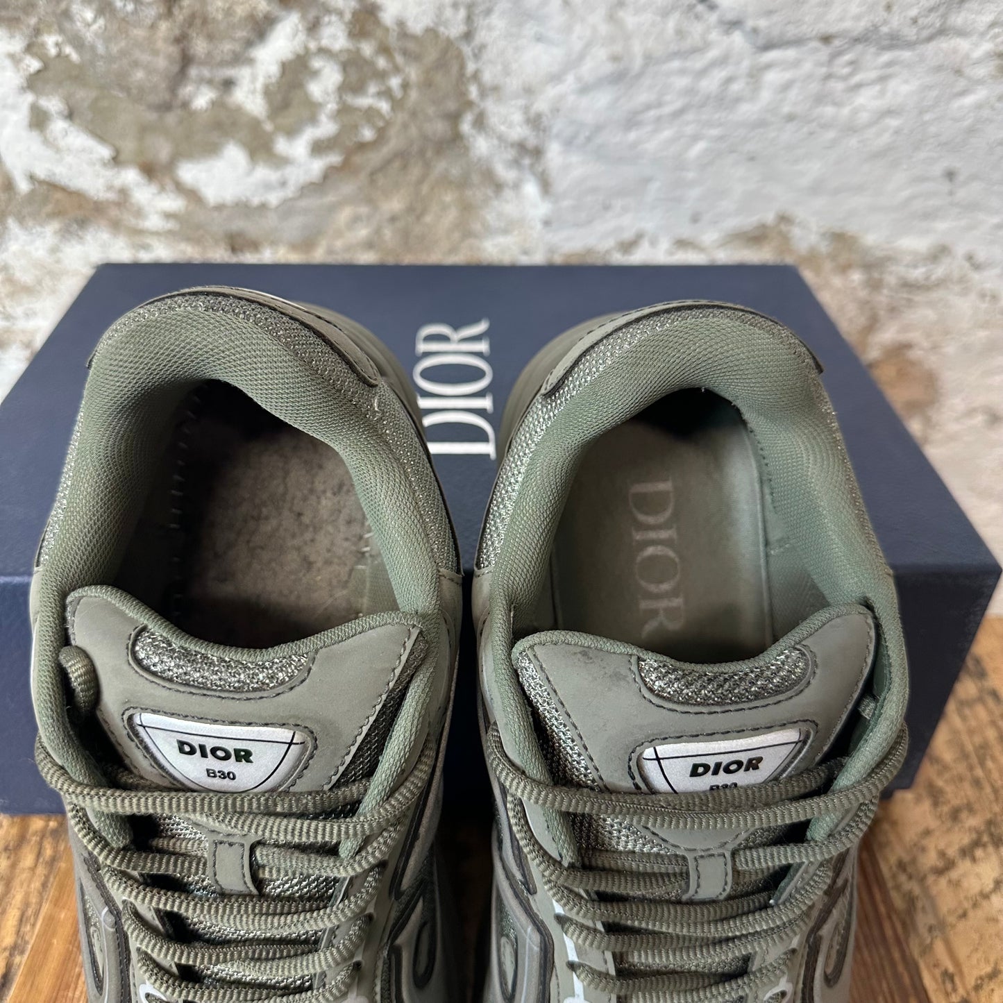 Dior B30 Green Khaki Sneaker Sz 9 (42)