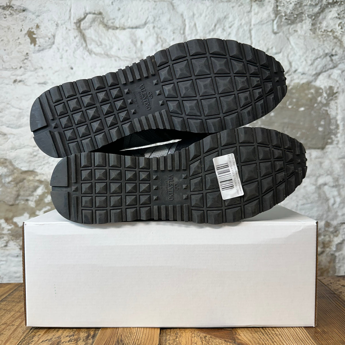Valentino Black Camo Rock Runner Sneaker Sz 11 (44)