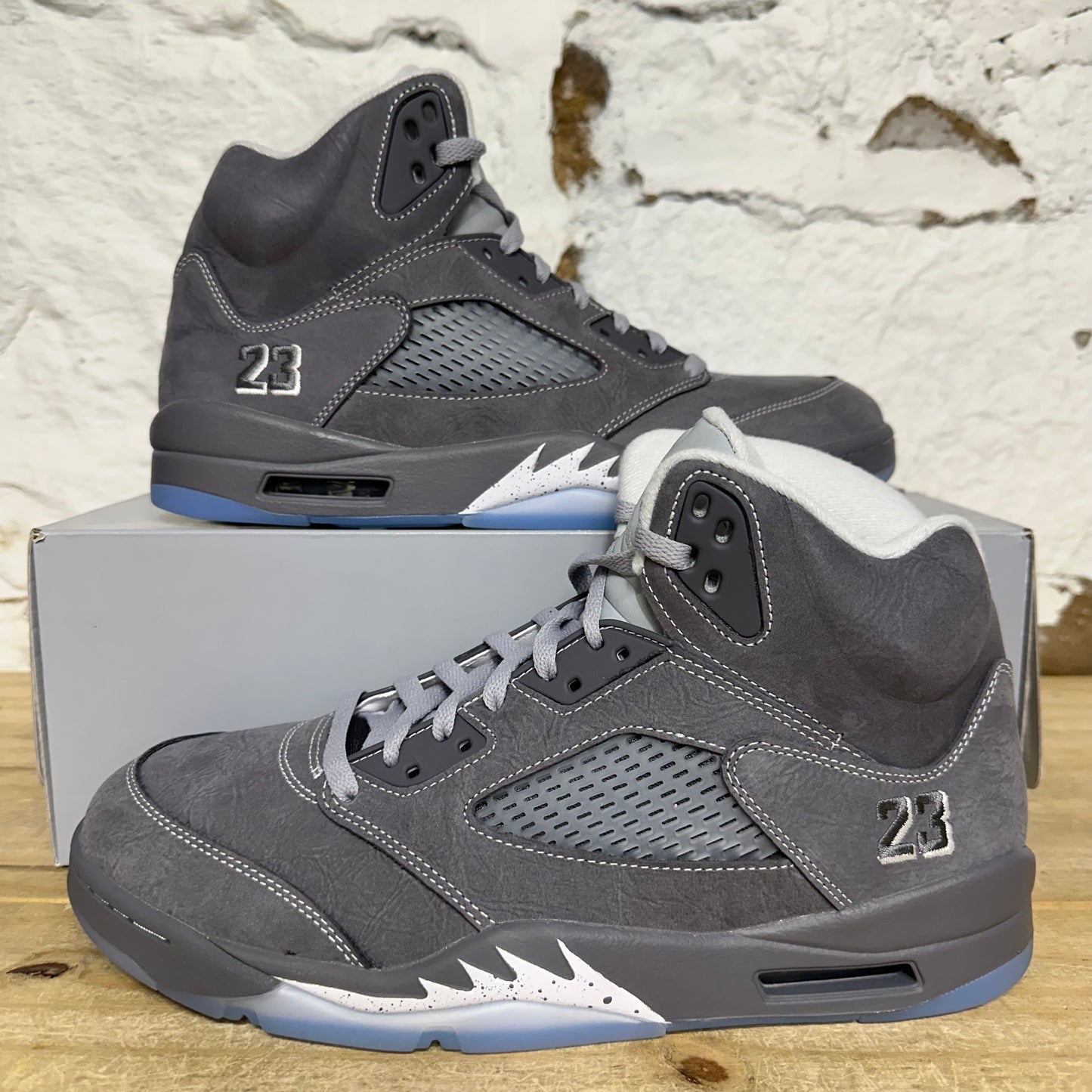Air Jordan 5 Wolf Grey Sz 11.5 DS