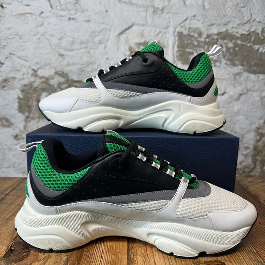 Dior B22 Green Black White Sneaker Sz 14 (47)