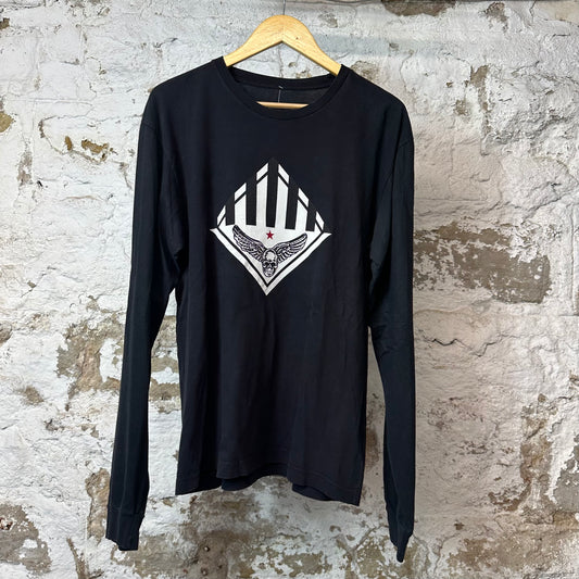 Chrome Hearts Foti Diamond Logo L/s Black Sz L
