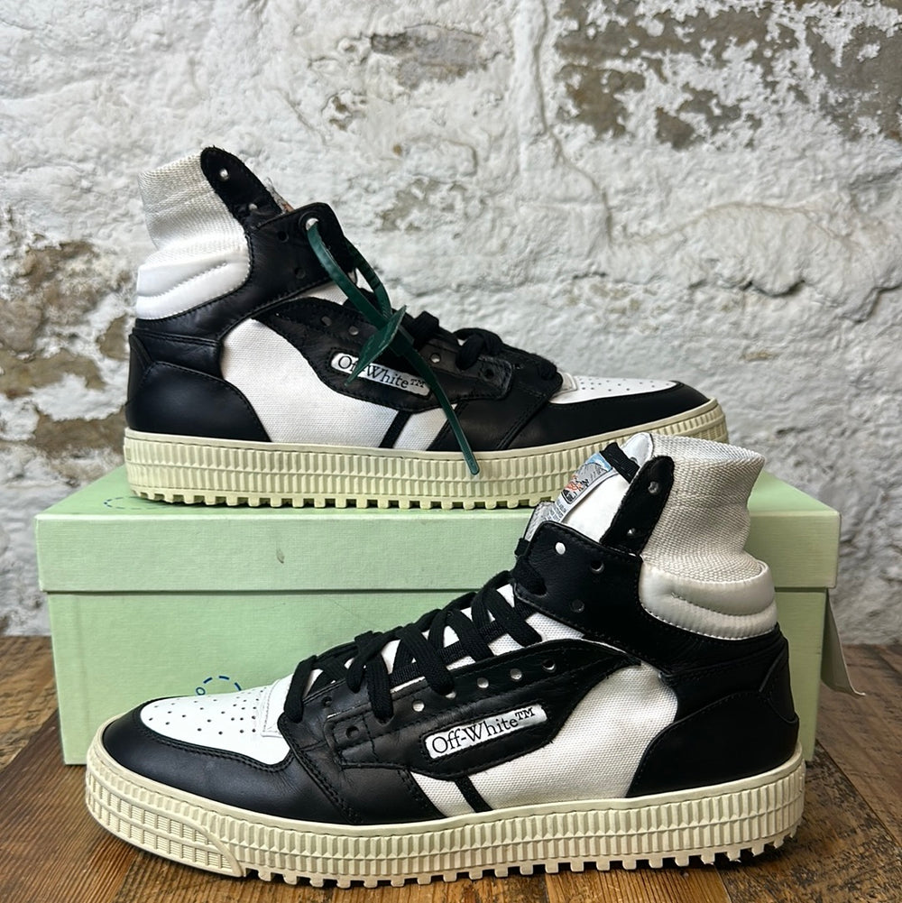 Off White Court High Black White Sz 11 (44)