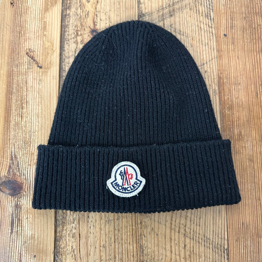 Moncler Black Beanie