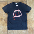 Saint Laurent Vampire Black T-shirt Sz XS