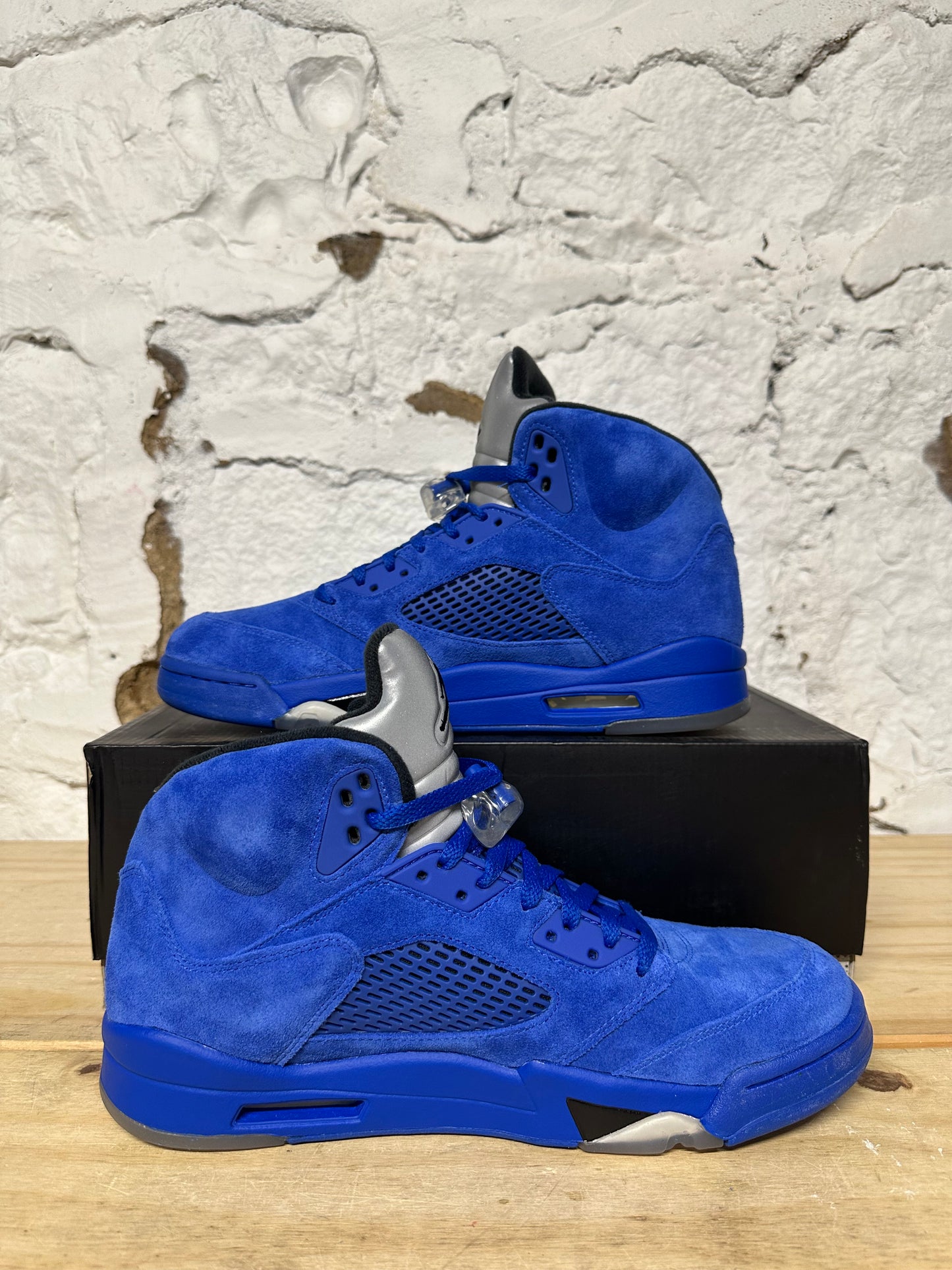Air Jordan 5 Blue Suede Sz 11 DS