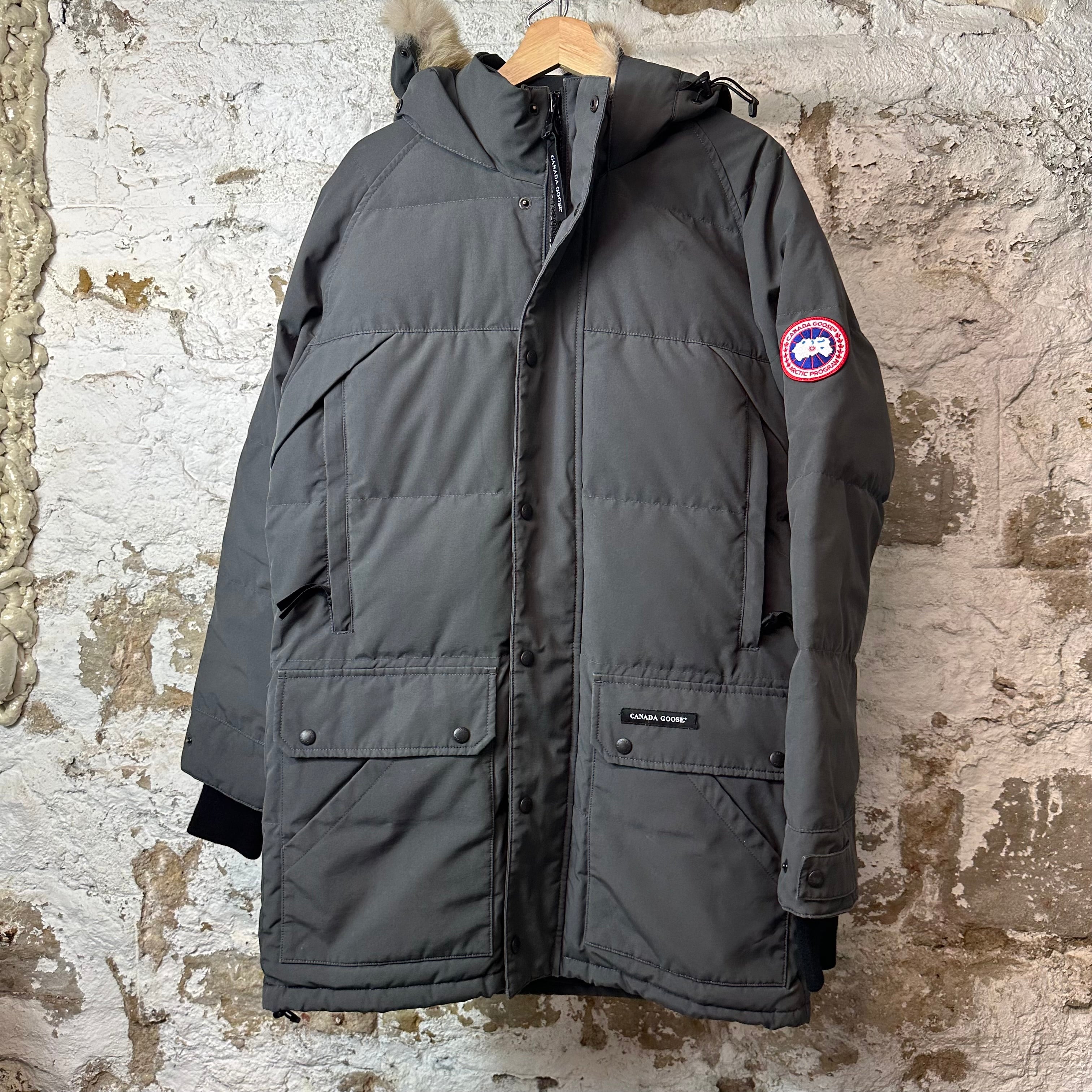 Canada Goose Emory Parka Jacket Grey Sz L