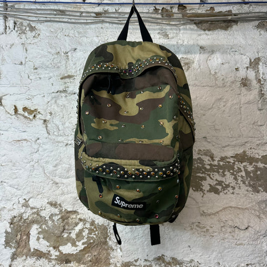 Supreme BB Simon Woodland Camo Denim Backpack