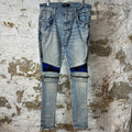 Amiri MX2 Blue Black Patch Blue Denim Sz 31