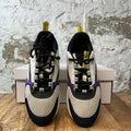 Dior B22 Black White Purple Sneaker Sz 7 (40)