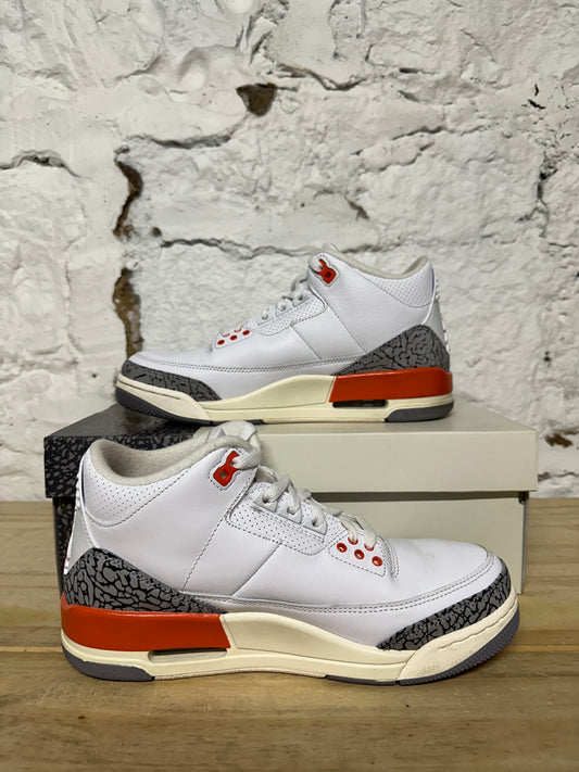 Air Jordan 3 Georgia Peach Sz 7.5 (9W)