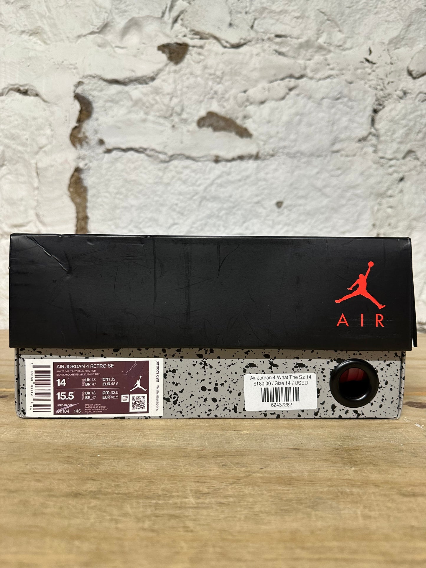 Air Jordan 4 What The Sz 14