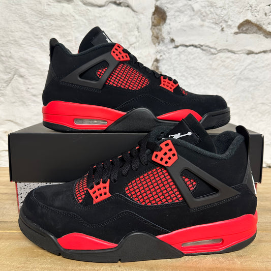 Air Jordan 4 Red Thunder Sz 10.5 DS
