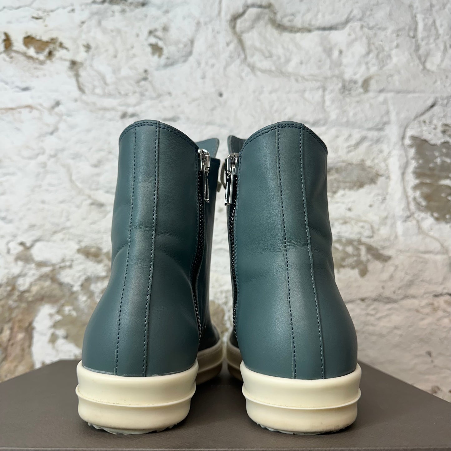 Rick Owens High Mouthwash Milk Sneaker Sz 7 (40