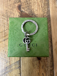 Gucci Key Silver Keychain W/ Box