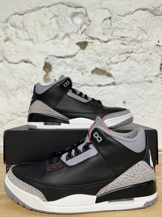Air Jordan 3 Black Cement Sz 10.5