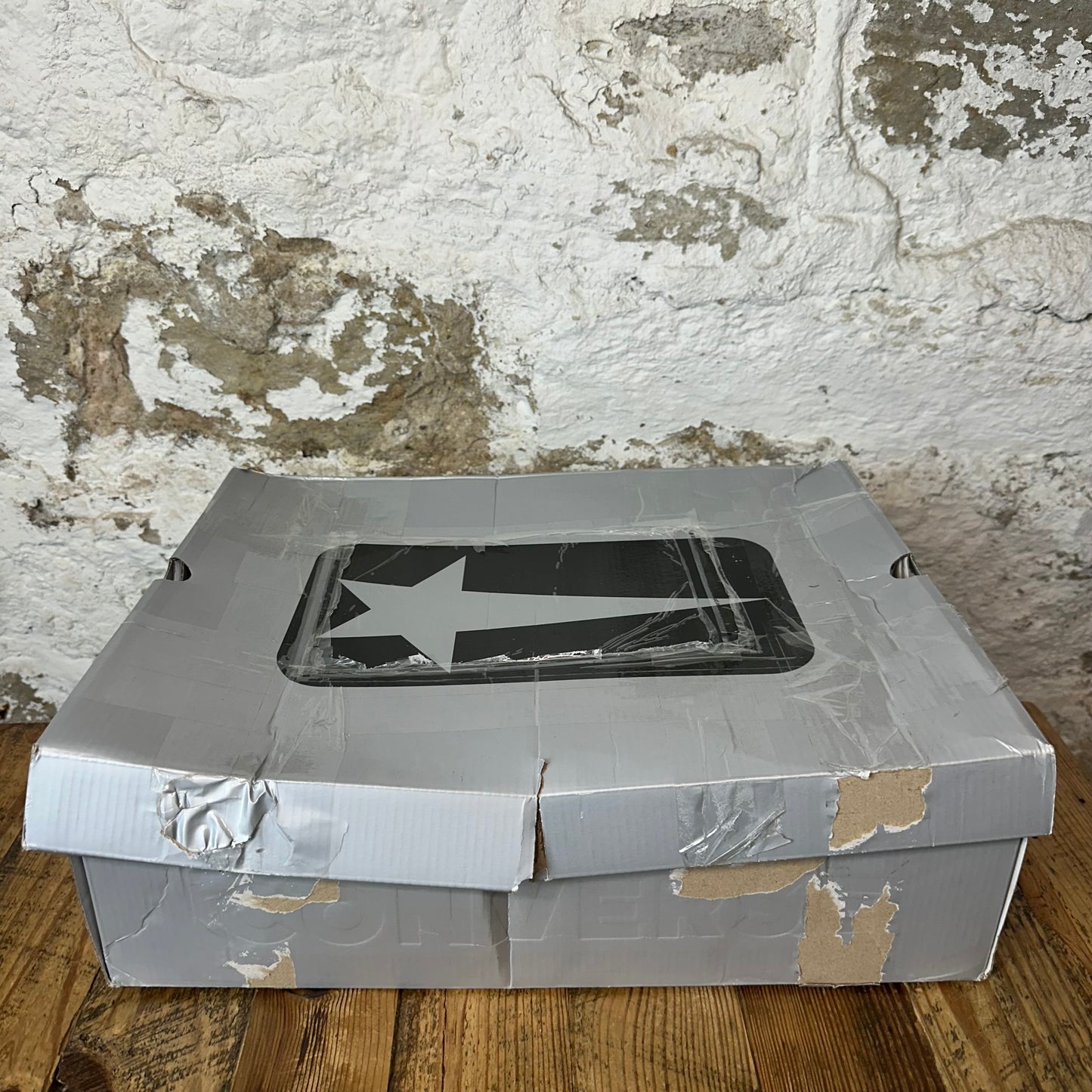 Rick Owens High TURBOWPN Black Cream Sneaker Sz 11.5