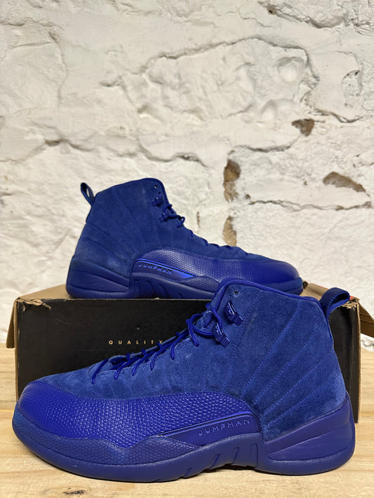 Air Jordan 12 Blue Suede Sz 13