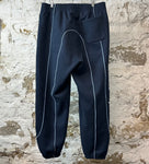 Supreme Piping Spellout Sweatpants Navy Sz L