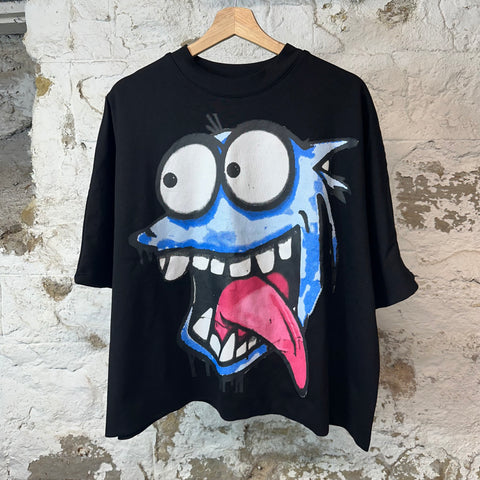 Billionaire Bloo Creature T-shirt Black Sz S